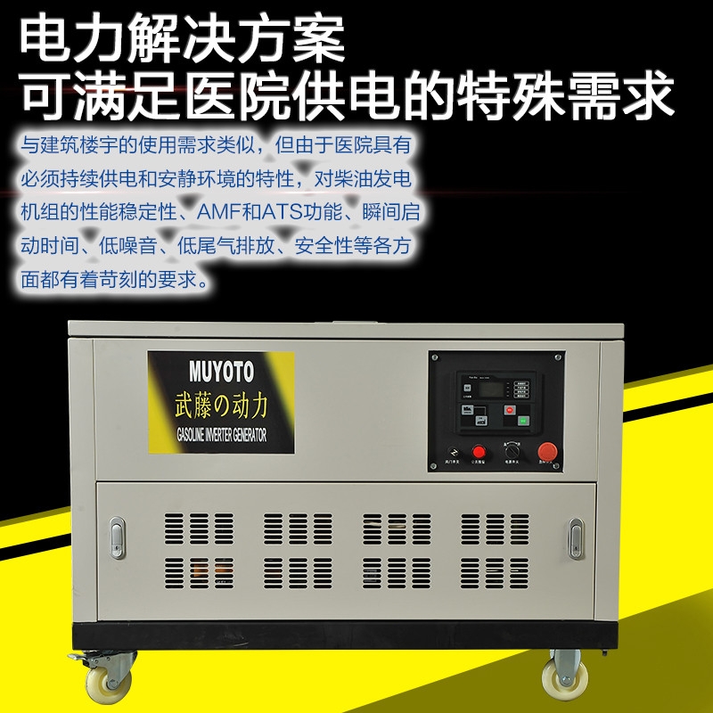 延津县800KW小型手提汽油发电机